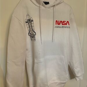 NASA White Hoodie